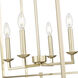 Nellis 4 Light 26 inch Modern Gold Indoor Pendant Ceiling Light